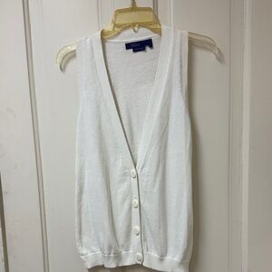 Miley Cyrus & Max Azria White Knit Top